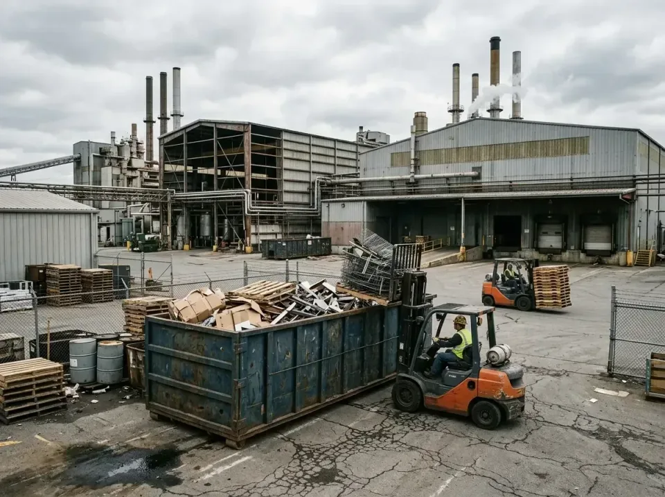 industrial-factory-scrap-conta-003 — frequently asked questions, Cheap Roll-off Dumpster Rentals in Canton, MS